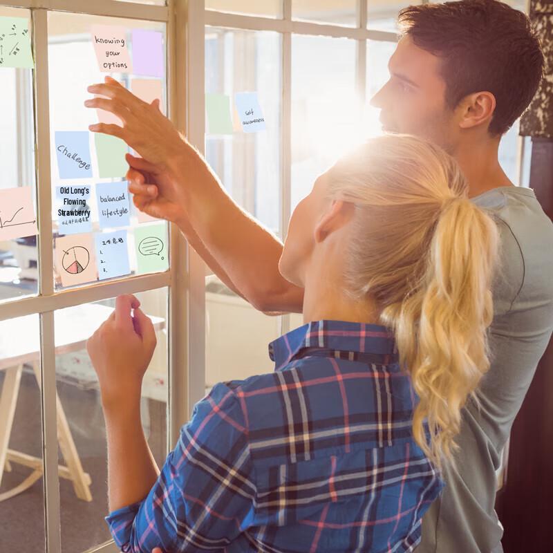 Deli Pastel Sticky Notes (400 Sheets)