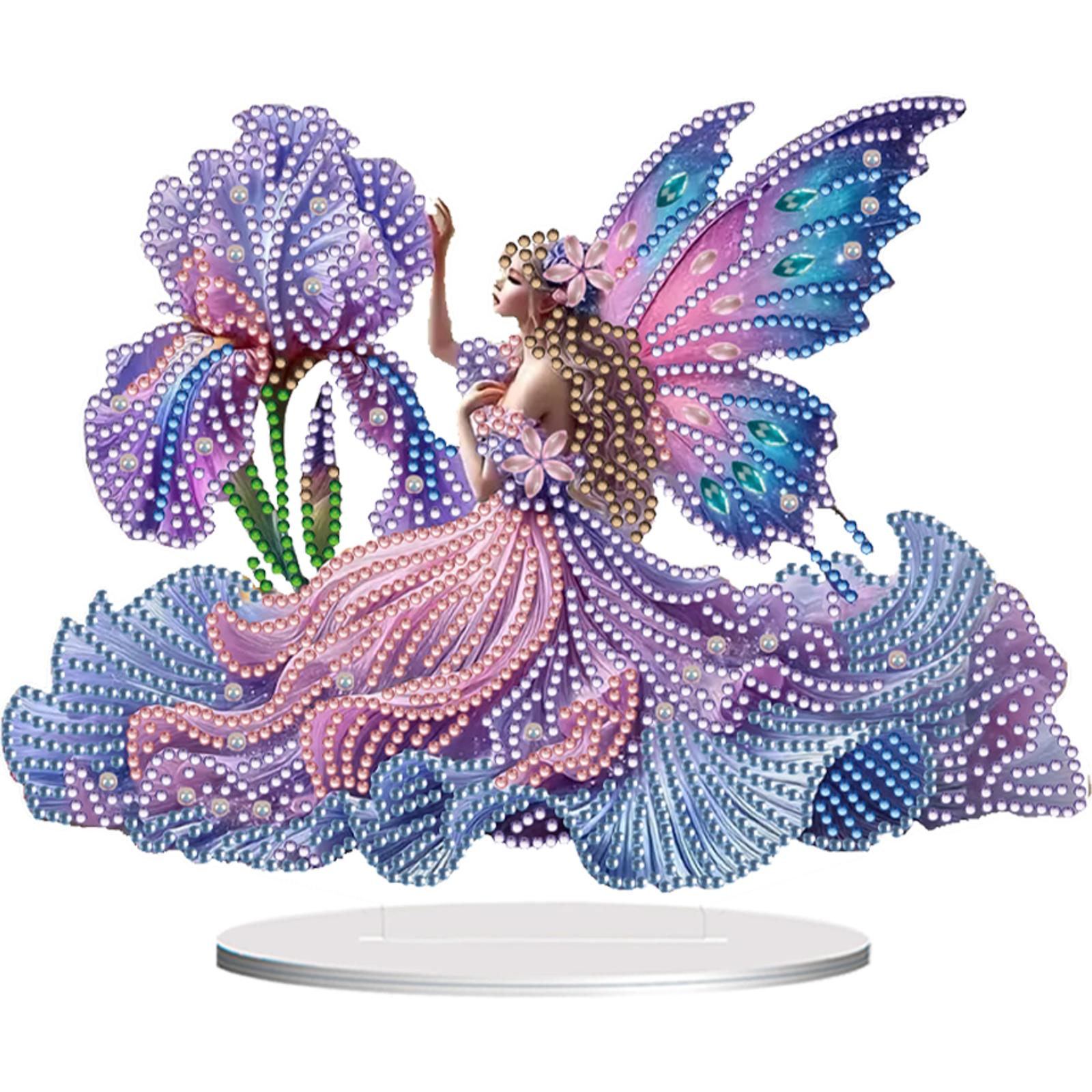 

2D/Flat DIY Table Top Diamond Painting Ornament Kits Double-Sided Diamond Painting Desktop Decorations Bedroom Table Decoration