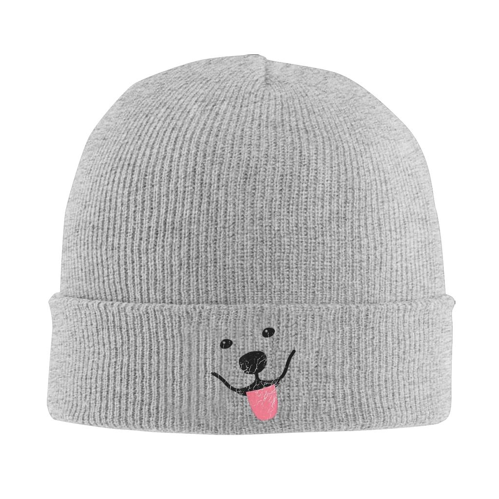 Funny Samoyed Winter Skullies Beanies Hat Warm Autumn Knitted Hats Bonnet Caps for Women Men