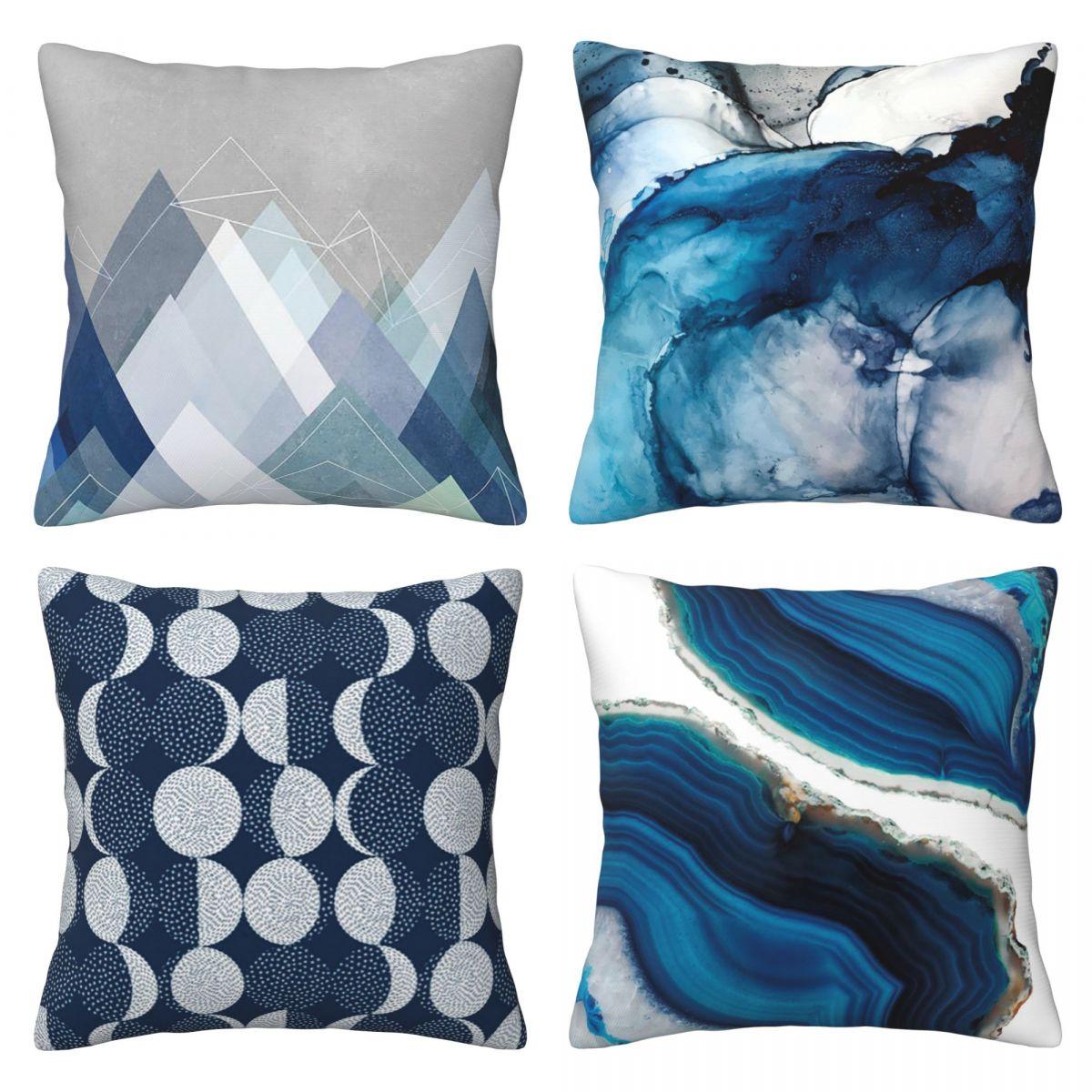 

Home decoration 4 piecesThrow pillow 18x18Inch