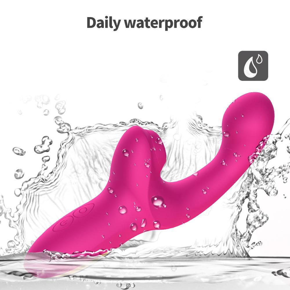 G-Spot Vibrating Massager Stick - Thousand-Person Charm Climax Sucking Erotic Toy for Women