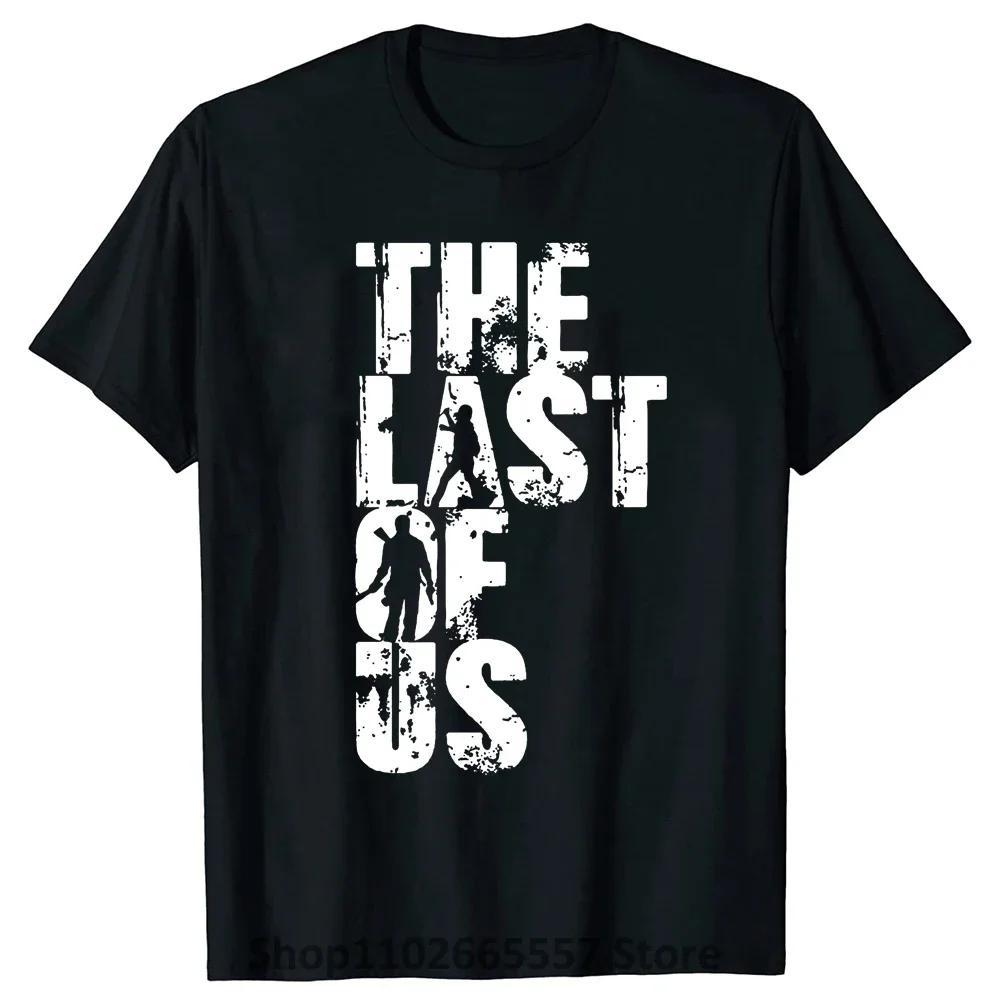 

Футболка The Last of Us для мужчин в стиле панк-хип-хоп, повседневная футболка с рисунком аниме, унисекс, мужская уличная одежда, Ellie S чёрный