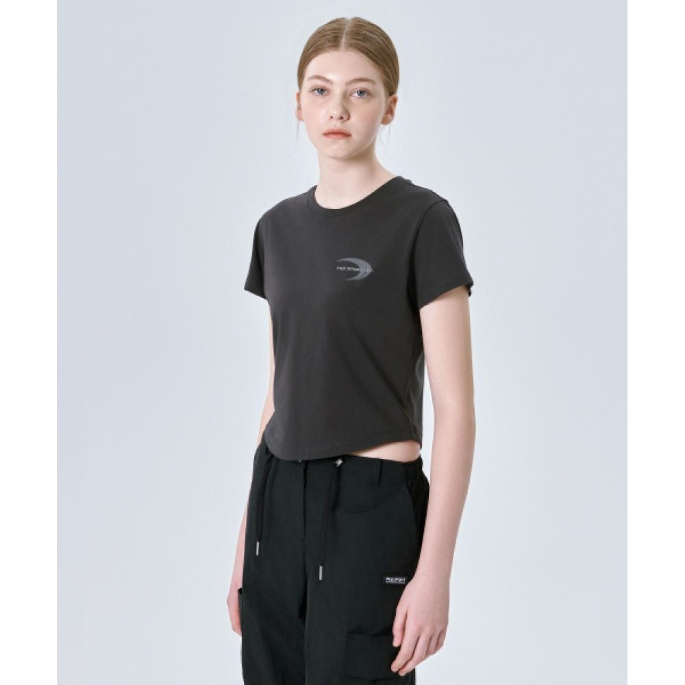 

Футболка FILA из хлопковой смеси с короткими рукавами и боковыми сборками FS2RSG2172FCAN