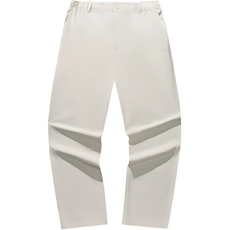 

Anta Outdoor Series Casual Simple Solid Color Loose Fit Straight Leg Knitted Sports Pants Men bottoms 152536508-1 XL