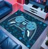 Gamer Rug for Boys Room Gaming Rugs with Non-Slip Backing Game Room Carpet for Bedroom and Livingroom Home Decoration