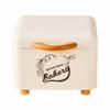 Small Rectangular Metal Storage Box Space Saving Desktop Organizer Countertop