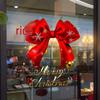 Christmas Red Bowknot Static Cling Window Decals H411