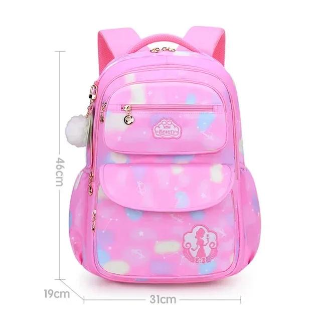 Kinder Mädchen Rucksack Schultasche Rosa für Kind Kind Teenager Schulranzen Grundschule Kawaii Niedlich Wasserdicht
