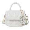 Printing Rabbit Motif Kids Messenger Bag With Pu Material For Play Everyday