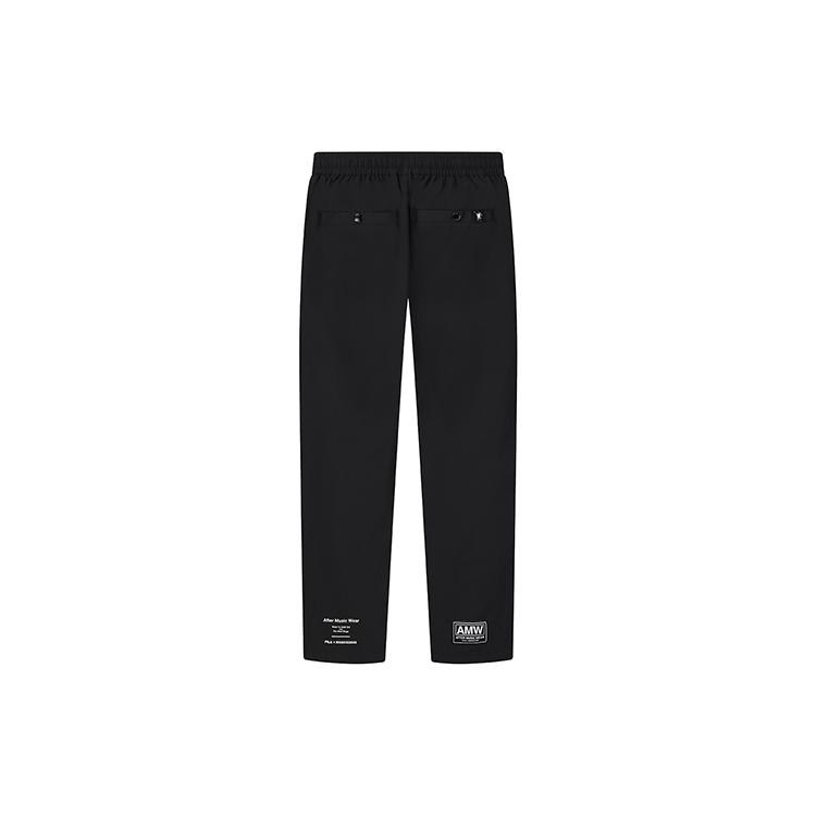 

New FILA FILA X MIHARA YASUHIRO Knitted Sports Pants Men s Jet Black F11M133802F-BK XL