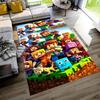 Minecraft Personalized Text Carpet Suitable for Study Room Kitchen Playrooms Entryway Antislip Carpet Anime Office Decor Best for Christmas