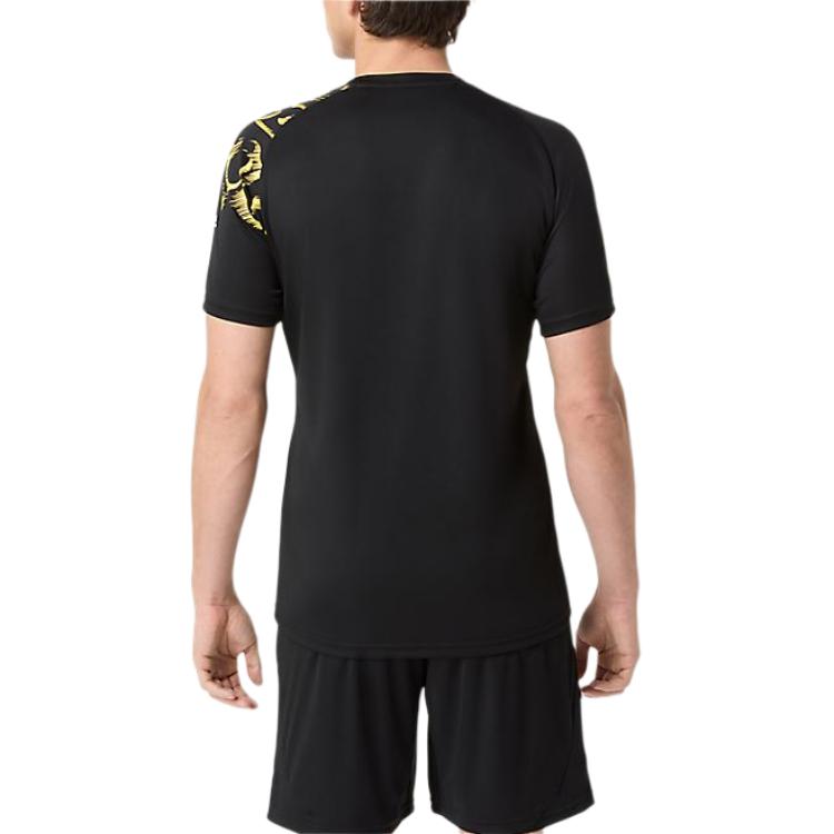 Asics Printed Logo Crew Neck Short Sleeve T-Shirt Unisex Tops 2053A213-003