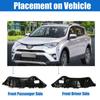 Stödfäste för stötfångare 52536-0R060 52535-0R080 TVÅ för Toyota RAV4