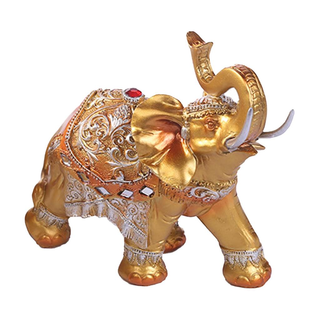 Golden Statue Home Decoration Collection Animal Sculpture for