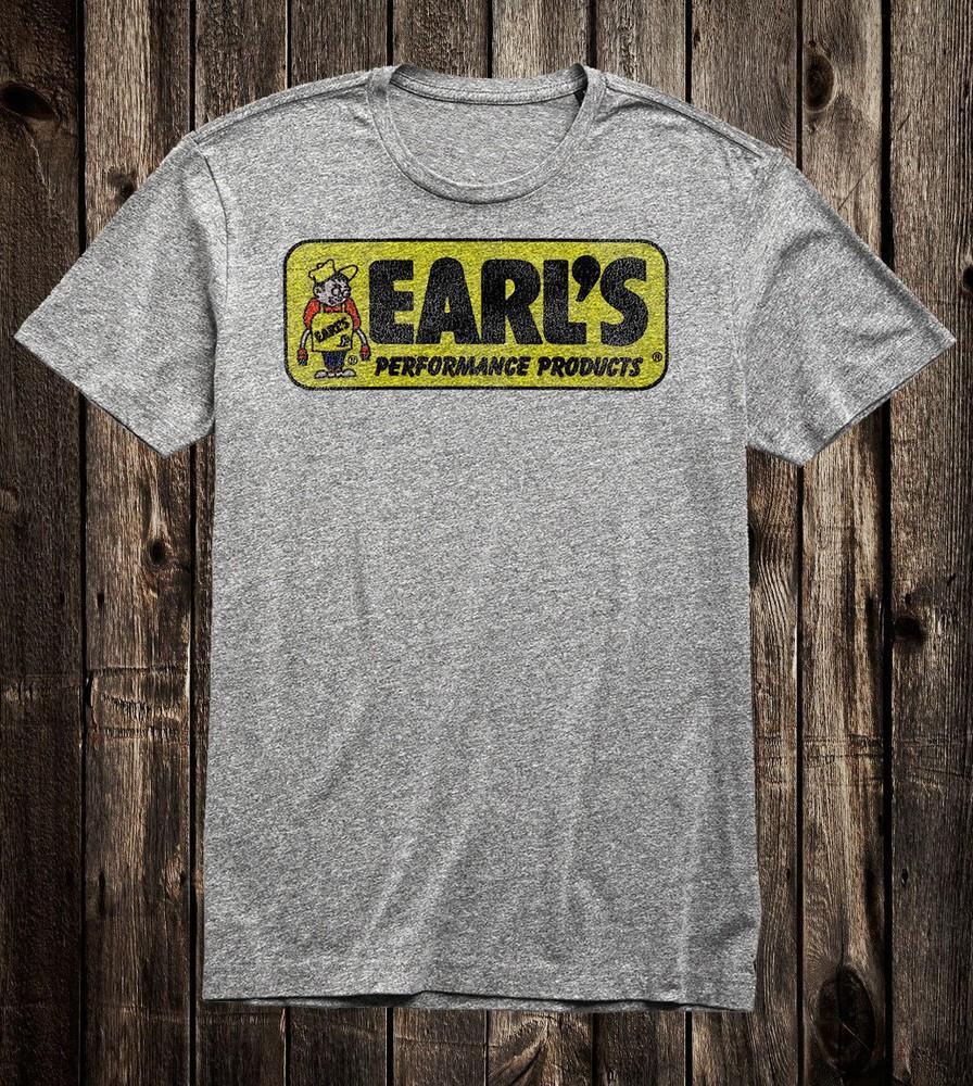 T Shirt 100% Cotton White Hot Rod Drag Race Earl s Performance Products Shop Unisex T-Shirt S