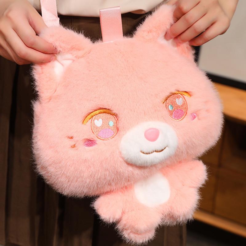 Adorable Plush Cartoon Panda Backpack For Kids Perfect For School And Play