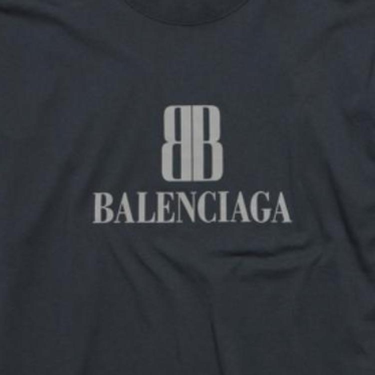 Balenciaga Nano Bb Medium Fit T Shirt 764235TSVU41083