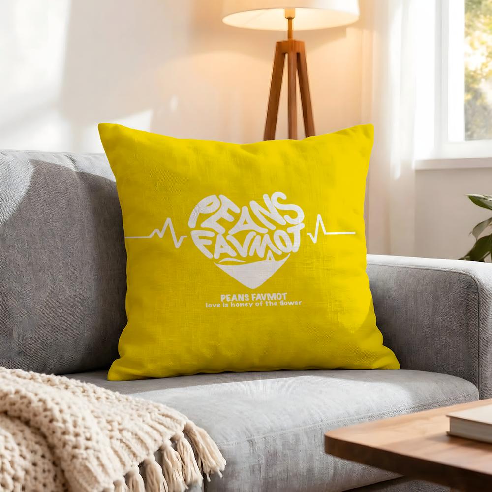 Art Creative Love Letters Cushion Cover Pcs Decorative Covers Soft Cushion Case for Sofa Couch Decor X X Pillowcases