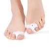 Big Toe Valgus Corrector for Men Women Adjustable Double Ring Overlapping Toe Separator Toe Care Set