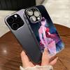 P-Perfect B-Blue Mima-a Phone Case Transparent Silicone Soft For iPhone 17 16 15 14 13 12 11 Mini Pro Max Plus