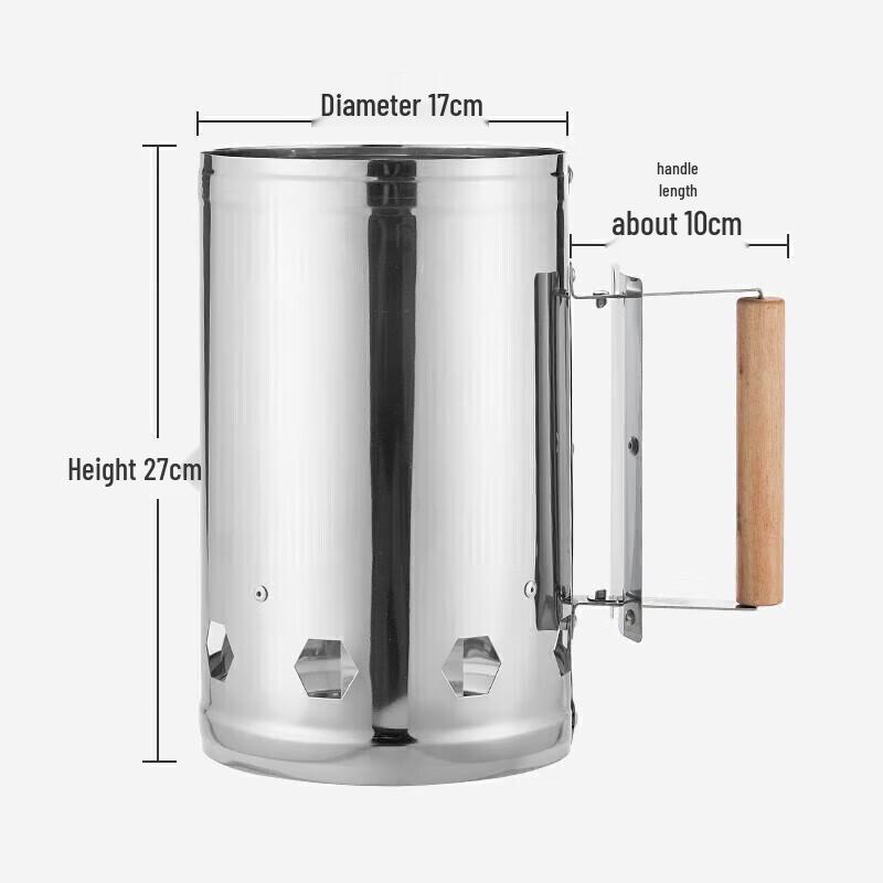 BBQ Charcoal Starter Chimney