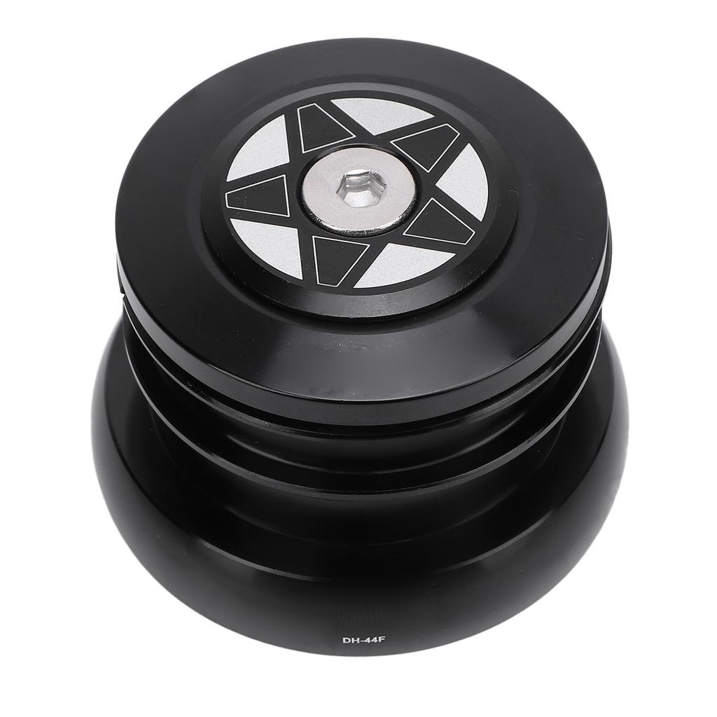 Bike Bearing Headset 44mm Straight Tube Aluminum Alloy CNC Cutting Process Cycling Headset Replacement