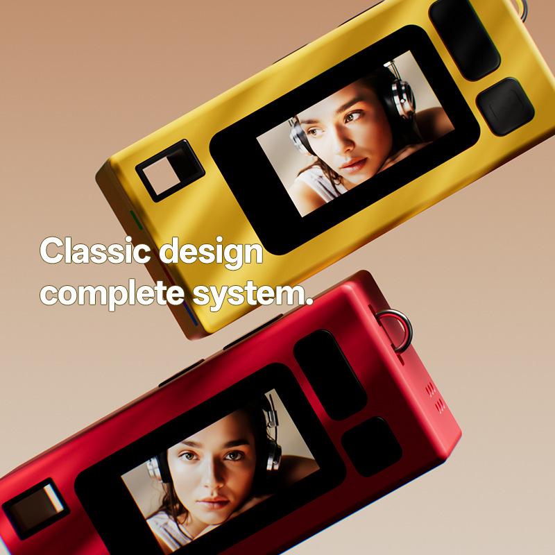 Retro Campus Student Mini HD Camera for Photos & Videos