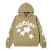 Young Thug Style Foam Letter Hoodie - Pink Hip-Hop Sweatshirt for Couples