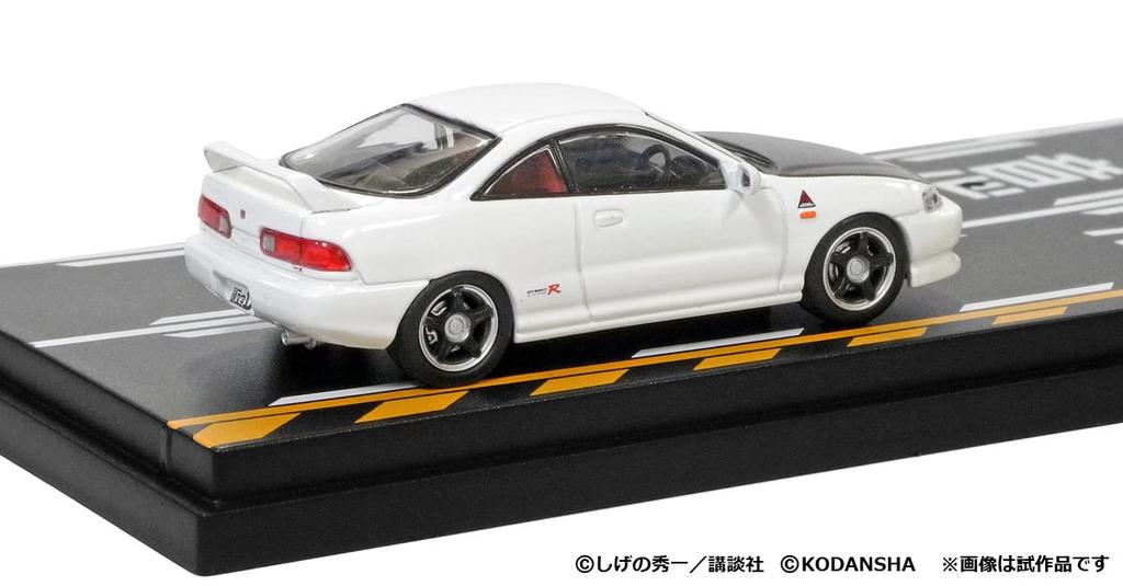 MODELER'S 164 Initial D Set Vol.9 Daiki Ninomiya Civic (EK9) & Smiley Sakai Integra (DC2) Finished Product MD64209