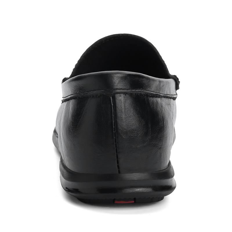 High Quality Formal Leather Men Dress Shoes Breathable Mens Casual Shoes Italian Luxury Brand Lace-Up Non-slip Men Driving Shoes