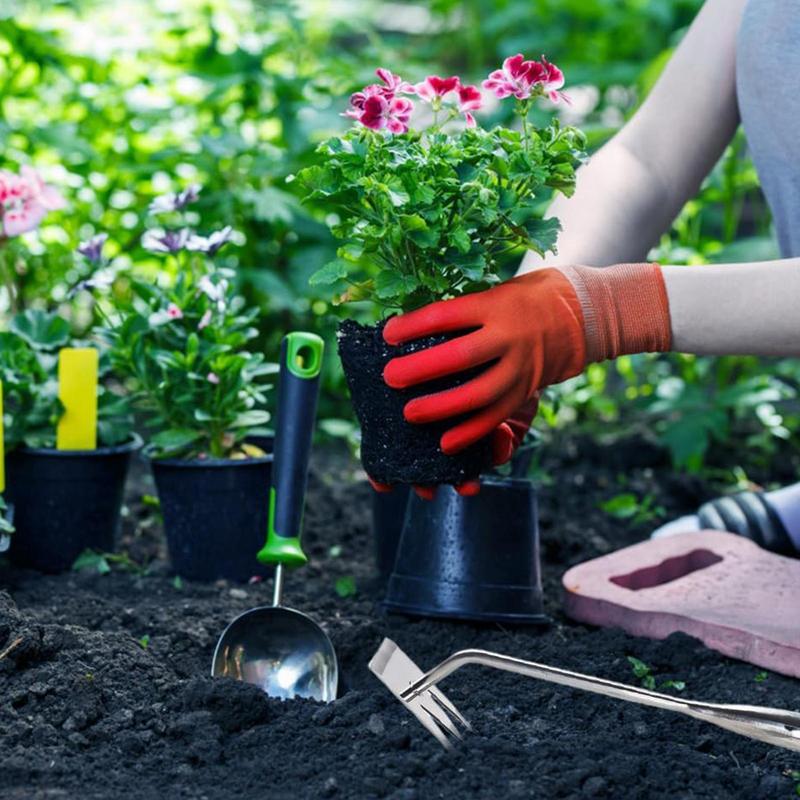 Weeding Tools Gardening Long Handle Grass Puller Manual Weeders Hand Weeding Device Three Teeth Manual Cultivator for Courtyard