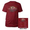 U2 Joshua Tree 2017 T-Shirt Rot Neu
