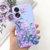 For OPPO A17 A17K Phone Case Flower Astronaut  Soft Silicone Matte Cover For Coque OPPOA17 OPPOA17K A 17 17K Fundas Shockproof