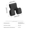 SEAMETAL Motorcycle Hanger Hooks Hidden Creative Car Hook For Electric Vehicles Multi-functional Rear Seat Phone Holder Hook Auto Interior Accessories