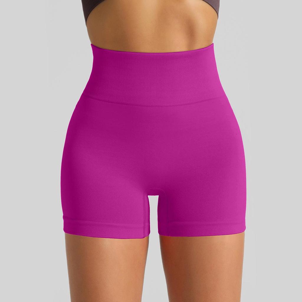 Peach Lifting High Waist Women's Fitness Seamless Yoga Shorts