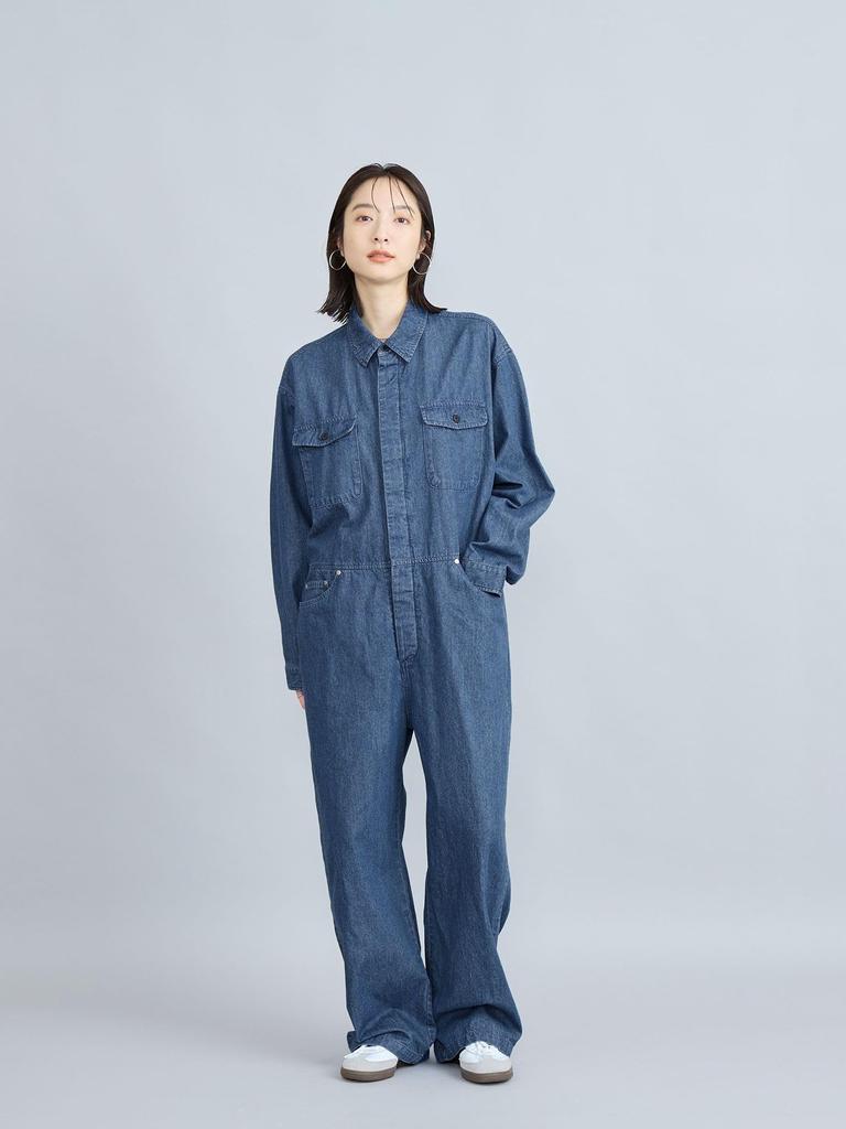 Cohen MIYAKO TAKAYAMA Denim Overalls 76756450362 7570 COBALT(75) L