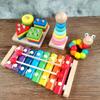 Intellectual Baby and Child Toys1-2-3One-Year-Old Boy and Girl One-Year-Old Baby Eight Tone Percussion Piano Music Enlightening Early
