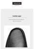 Men's Large Size Leather Slip-On Driving Shoes, Soft Sole, Sizes 45-46.