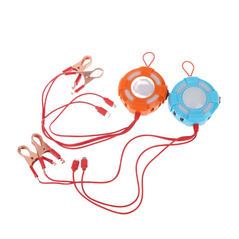

1Pcs Diy Accessories Multifunctional Dc 12V Universal Clamp Lanyard Charger With Led Switch 8 Usb Port Quick Charge Cod One Size