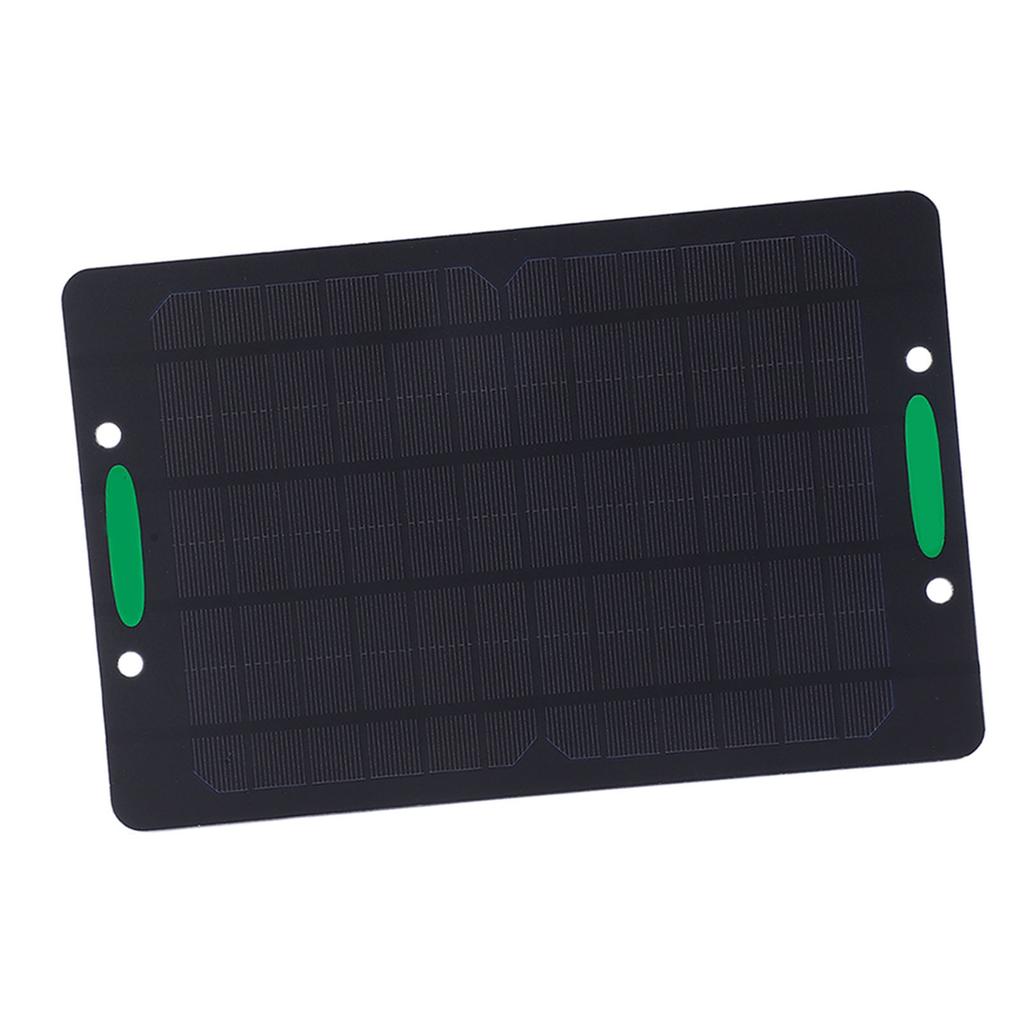 Solar Panel Fan Dual Exhaust Fans Air Ventilation Heat Dissipation 10W for Greenhouse Shed