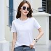 Sommer Damen T-Shirt Rundhals Kurzarm Lockeres Oberteil
