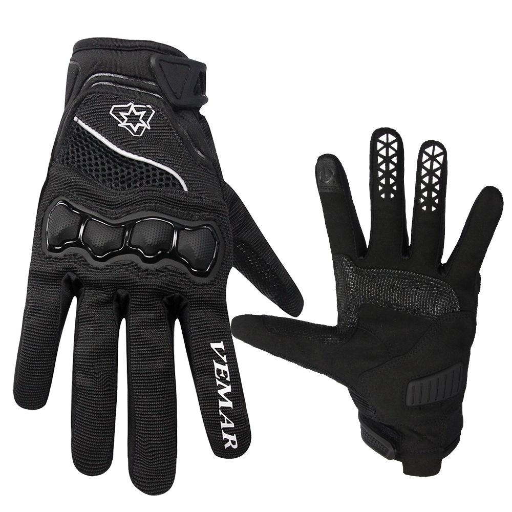 Cycling Gloves Outdoor Non-slip Touch Screen Locomotive Gloves Men's and Women's Riders Shock-absorbing Gloves