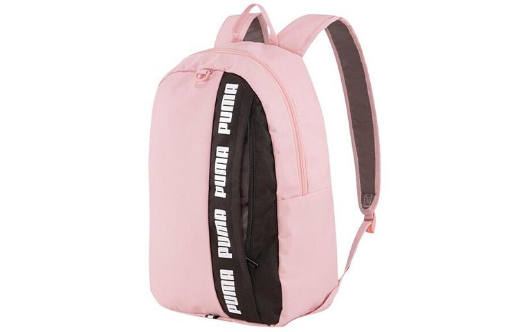 Рюкзак PUMA из полиэстера Обычный Унисекс Черный Розовый Мультиколор 076622-11
