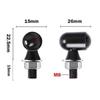 Motorcycle Turn Signal Light Indicator Blinker Lamp 8mm 12V Moto Led Turn Signal Lights For Honda For Yamaha For Cafe Racer