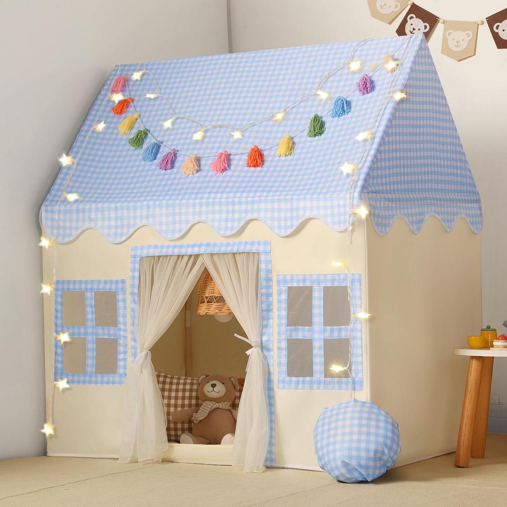 Tent for Indoor Play Toy Baby Sleeping Ages Perfect Gift for Baby and Outdoor Secret Educational Toy Kids' Girls, Equipment, House, Playhouse, Tent,