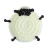 Finished Handwoven Animal Cup Coaster Creative Crochet Coffee Cup Coaster Desk Decor