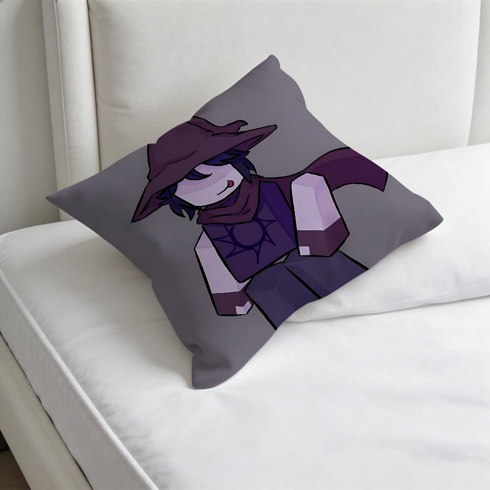 AAzure Time FForsaken Cute Decorative Square Pillow Cover Soft Comfortable Pillow Case Sofa Bed Home Decoration