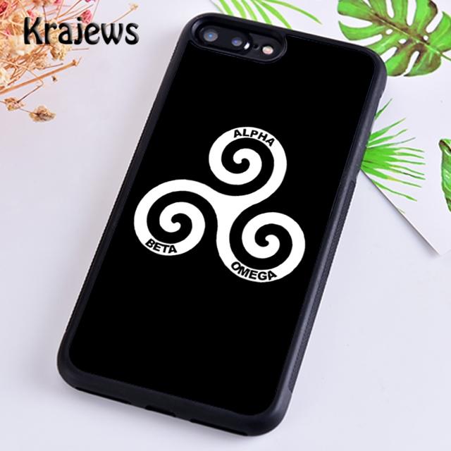 Krajews New TEEN WOLF Printed Fashion Phone Case Cover For iPhone 17 Air 16 15 14 Plus 11 12 Pro Max Coque Fundas