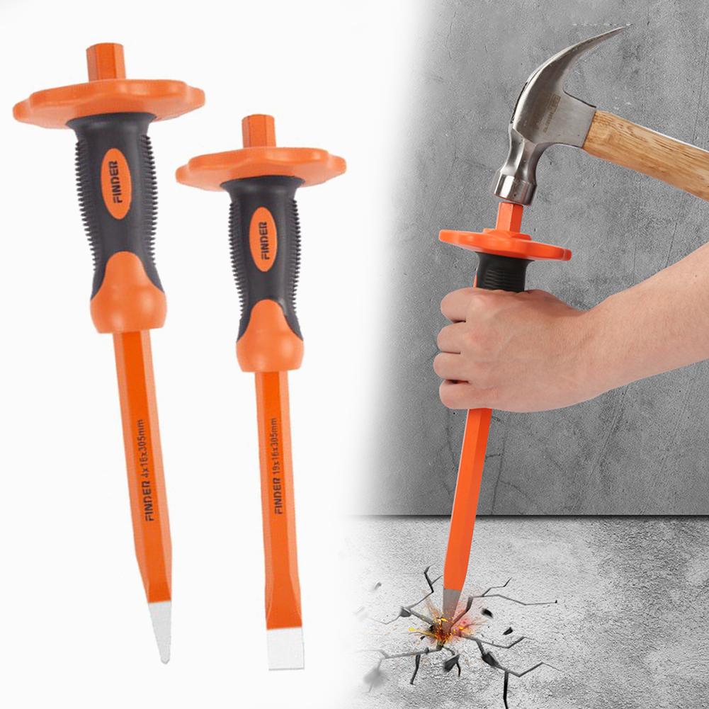 High Quality Masonry Chisel Premium Cement Chisel With Hand Protection For Concrete Breaker