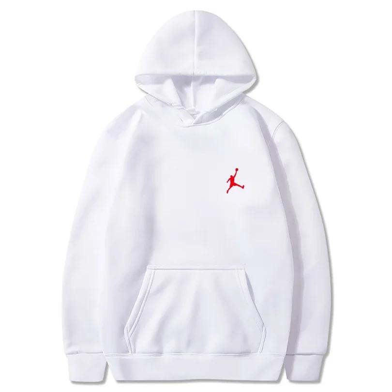 Hooded Jersey for Men and Women Autumn_Winter Printed Hooded Shirt Fashion Unisex High Quality Sportswear